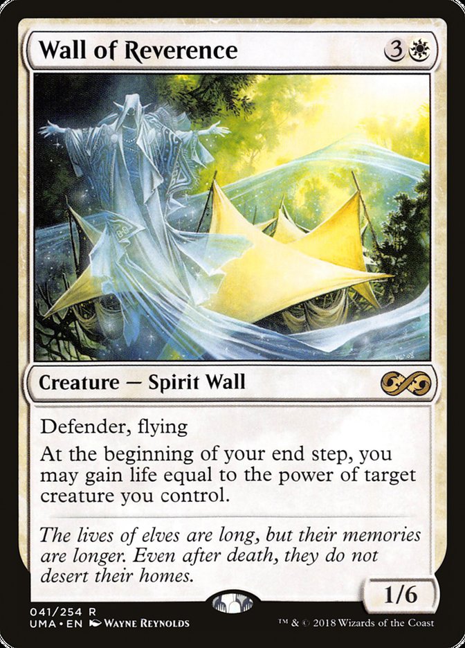 Wall of Reverence [Ultimate Masters] | Webway Games