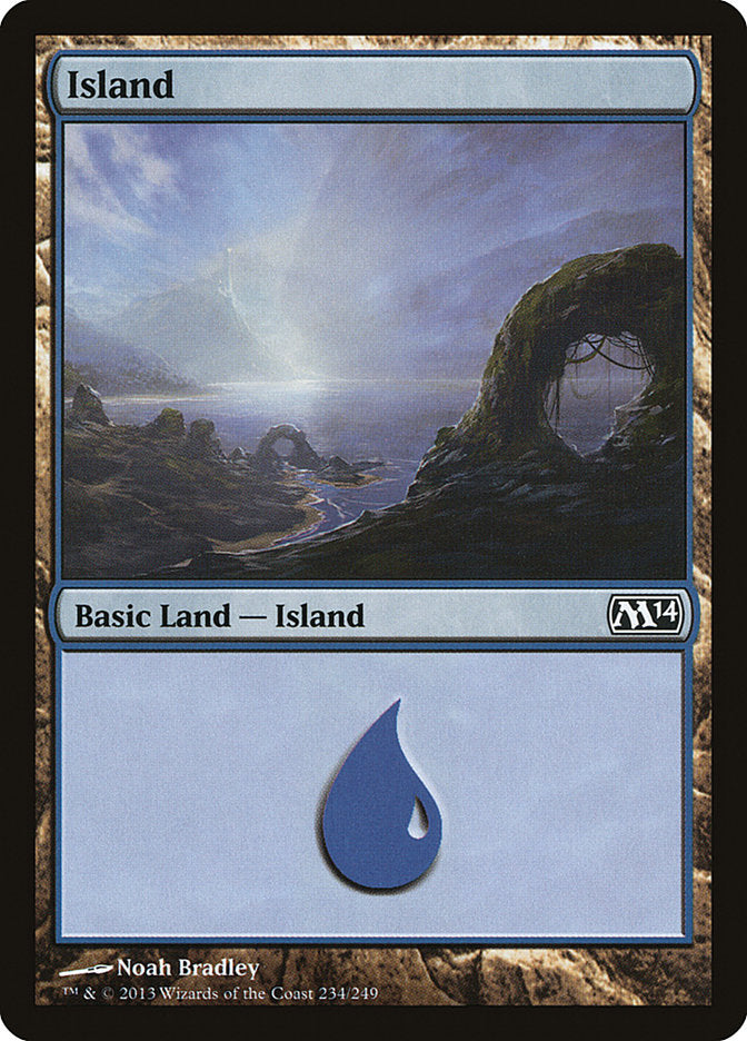 Island (#234) [Magic 2014] | Webway Games