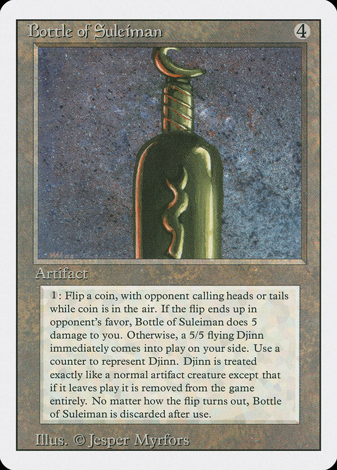 Bottle of Suleiman [Revised Edition] | Webway Games