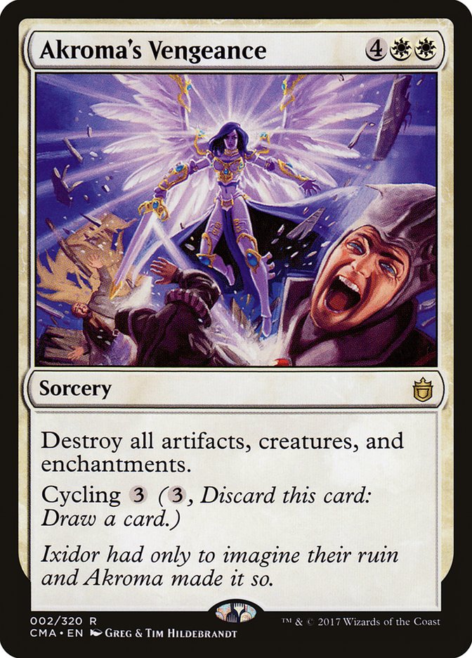 Akroma's Vengeance [Commander Anthology] | Webway Games
