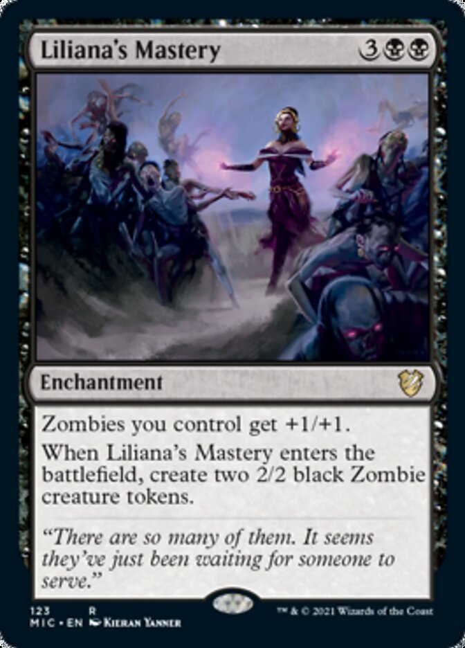 Liliana's Mastery [Innistrad: Midnight Hunt Commander] | Webway Games