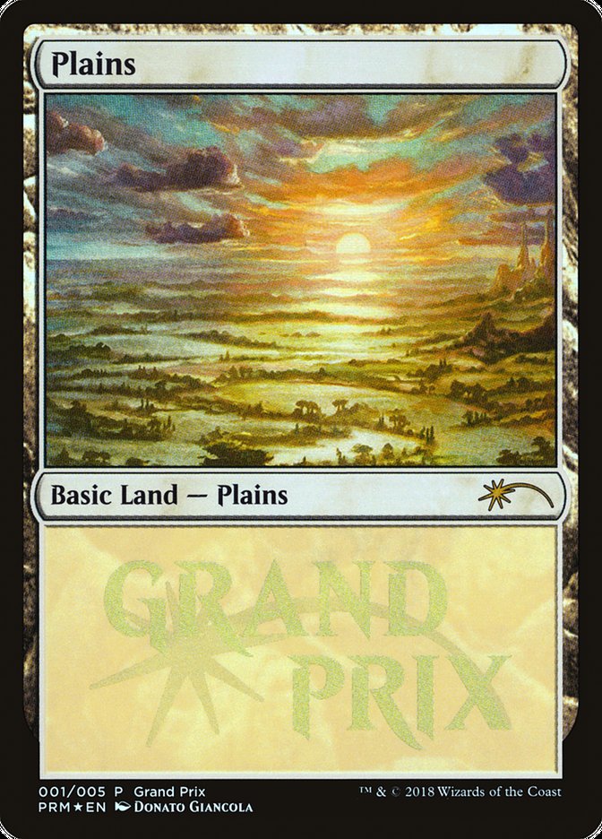 Plains (#2018a) [Grand Prix Promos] | Webway Games