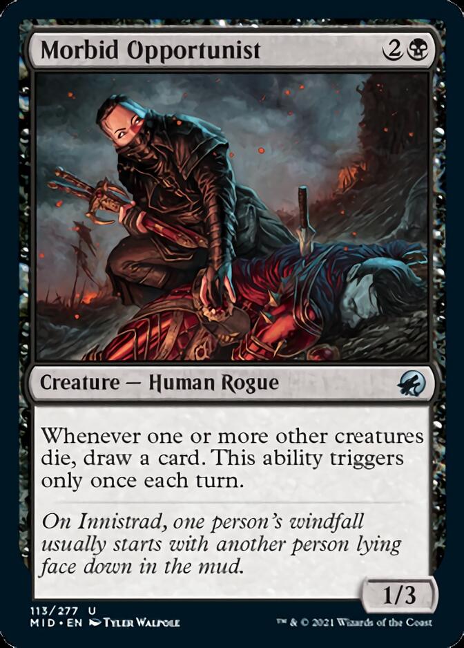 Morbid Opportunist [Innistrad: Midnight Hunt] | Webway Games
