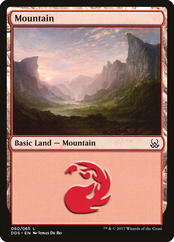Mountain (#60) [Duel Decks: Mind vs. Might] | Webway Games