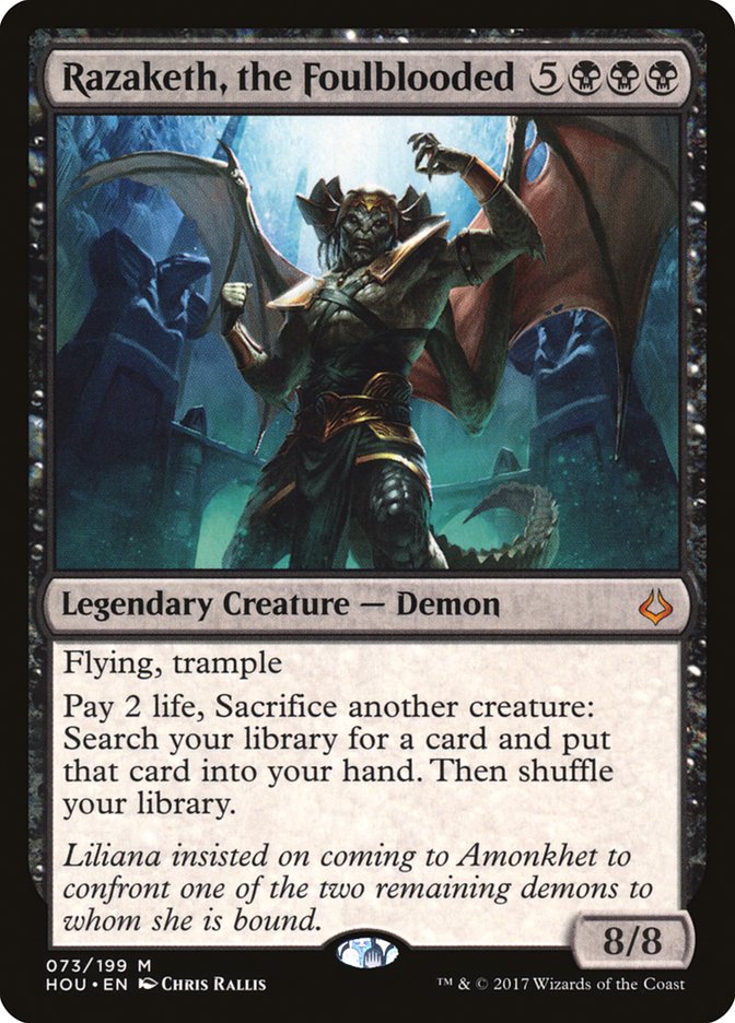 Razaketh, the Foulblooded [Hour of Devastation] | Webway Games