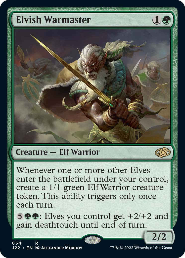 Elvish Warmaster [Jumpstart 2022] | Webway Games