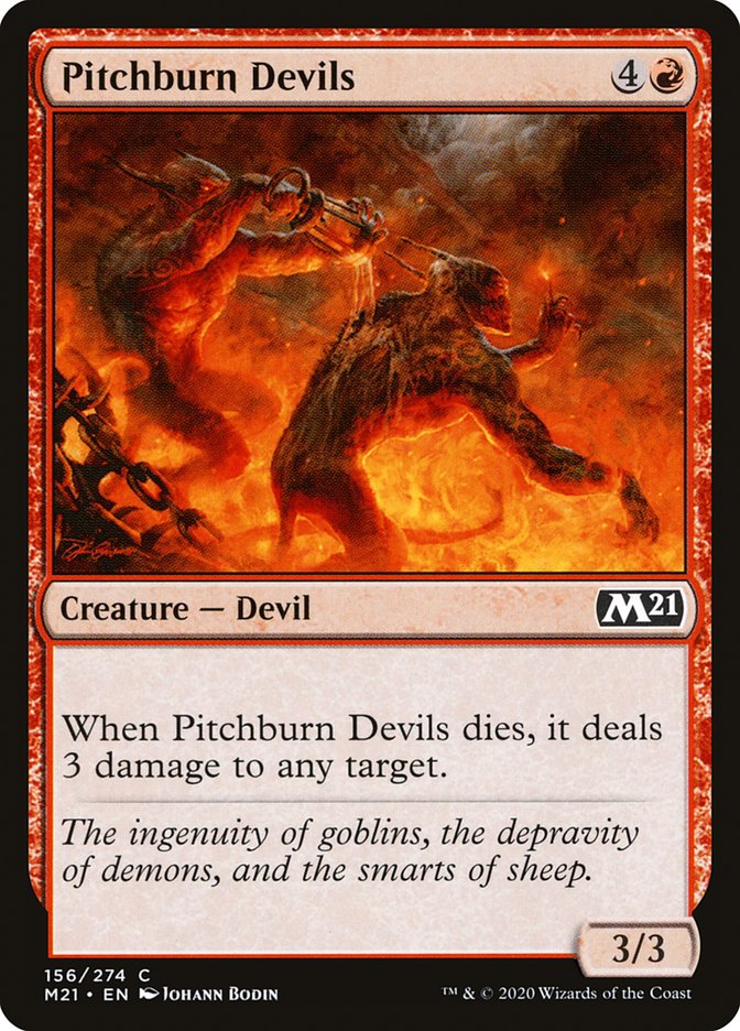 Pitchburn Devils [Core Set 2021] | Webway Games