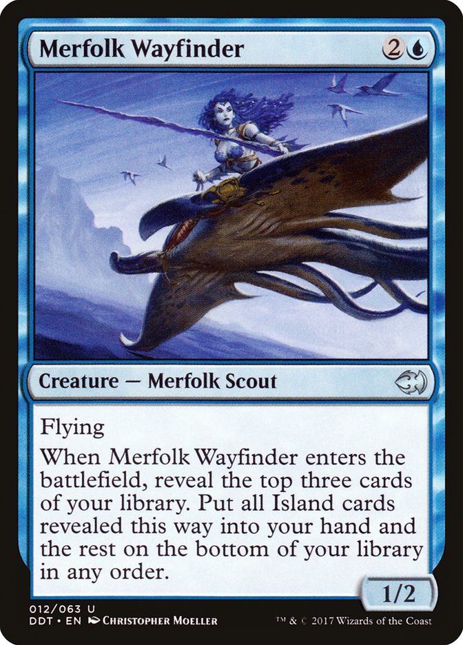 Merfolk Wayfinder [Duel Decks: Merfolk vs. Goblins] | Webway Games