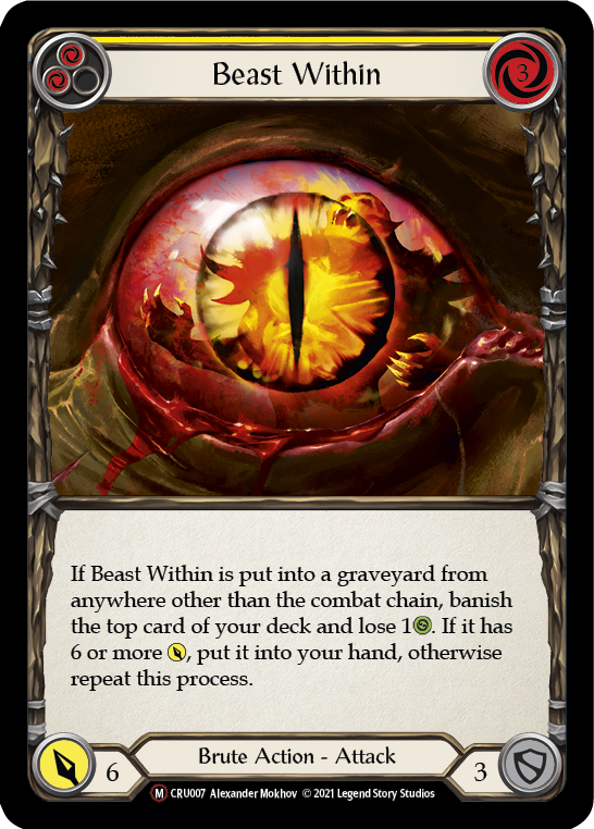 Beast Within [CRU007] Unlimited Normal | Webway Games