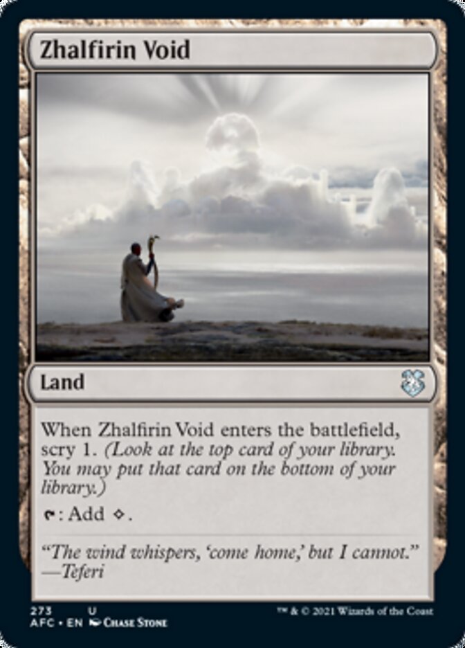 Zhalfirin Void [Dungeons & Dragons: Adventures in the Forgotten Realms Commander] | Webway Games