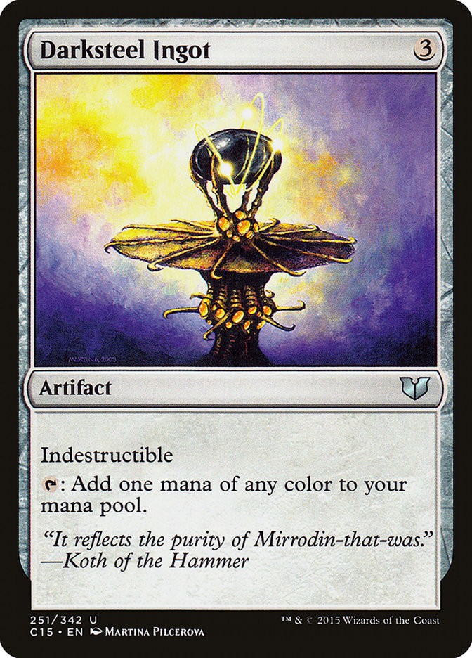 Darksteel Ingot [Commander 2015] | Webway Games