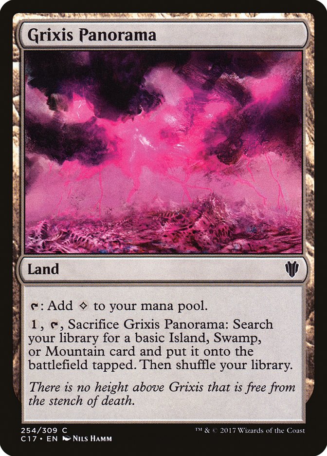 Grixis Panorama [Commander 2017] | Webway Games