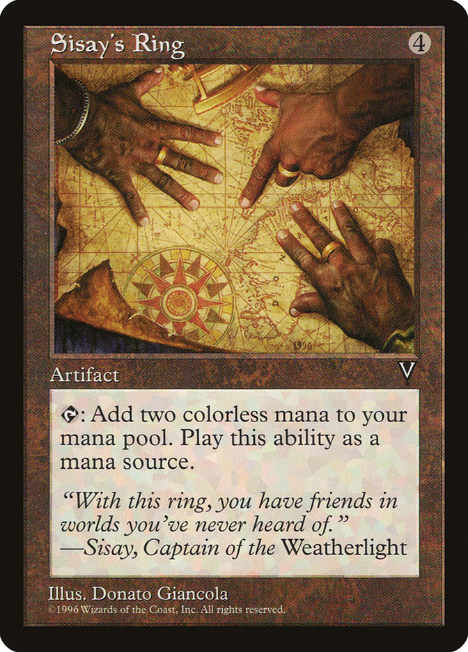 Sisay's Ring [Visions] | Webway Games