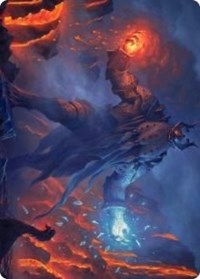 Aegar, the Freezing Flame Art Card [Kaldheim: Art Series] | Webway Games