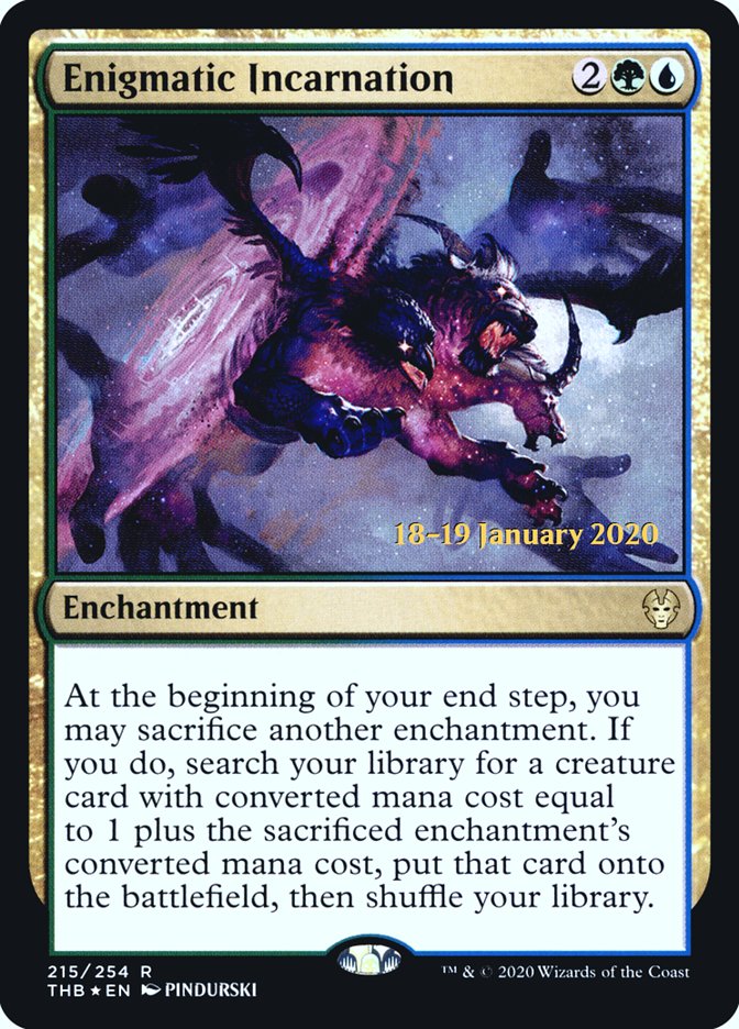 Enigmatic Incarnation [Theros Beyond Death Prerelease Promos] | Webway Games