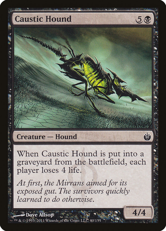 Caustic Hound [Mirrodin Besieged] | Webway Games