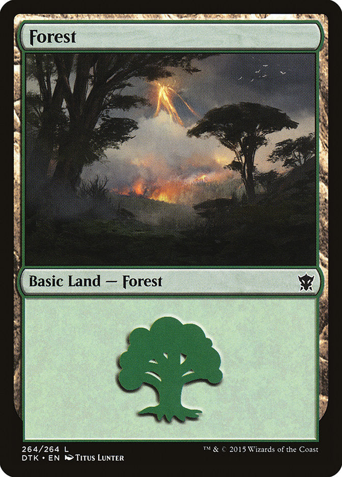 Forest (#264) [Dragons of Tarkir] | Webway Games