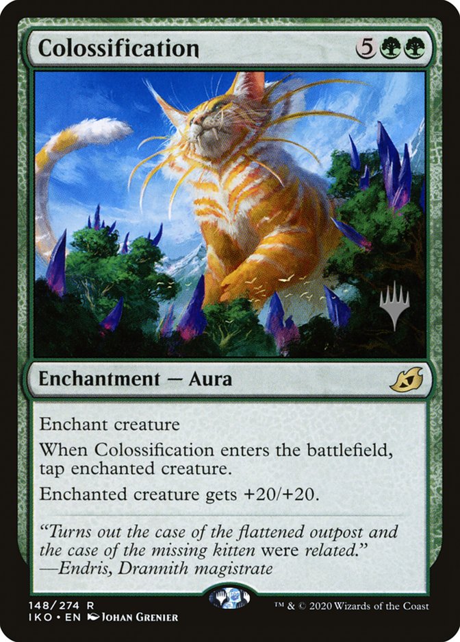Colossification (Promo Pack) [Ikoria: Lair of Behemoths Promos] | Webway Games