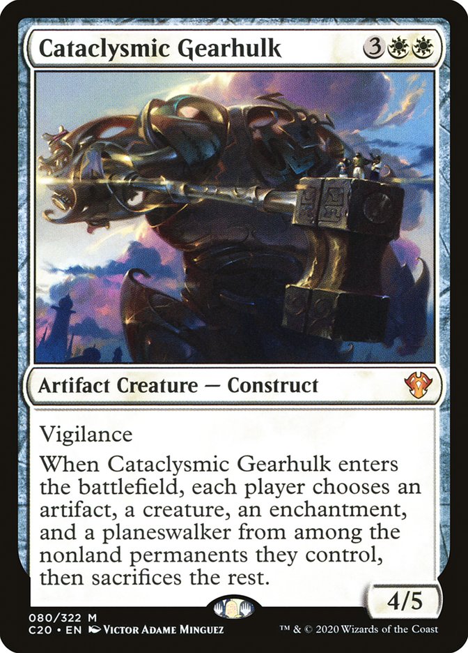 Cataclysmic Gearhulk [Commander 2020] | Webway Games