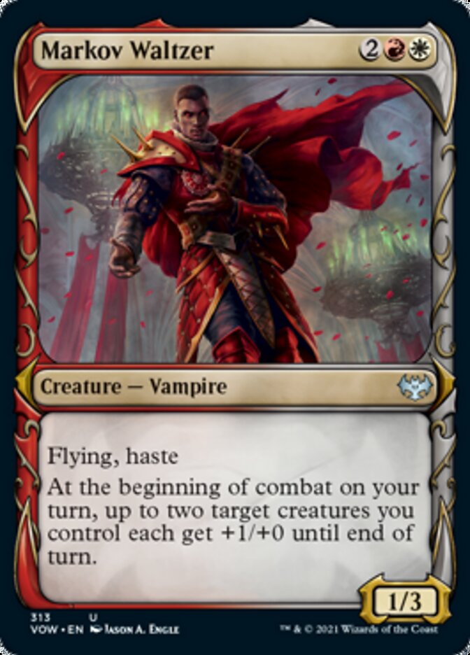Markov Waltzer (Showcase Fang Frame) [Innistrad: Crimson Vow] | Webway Games