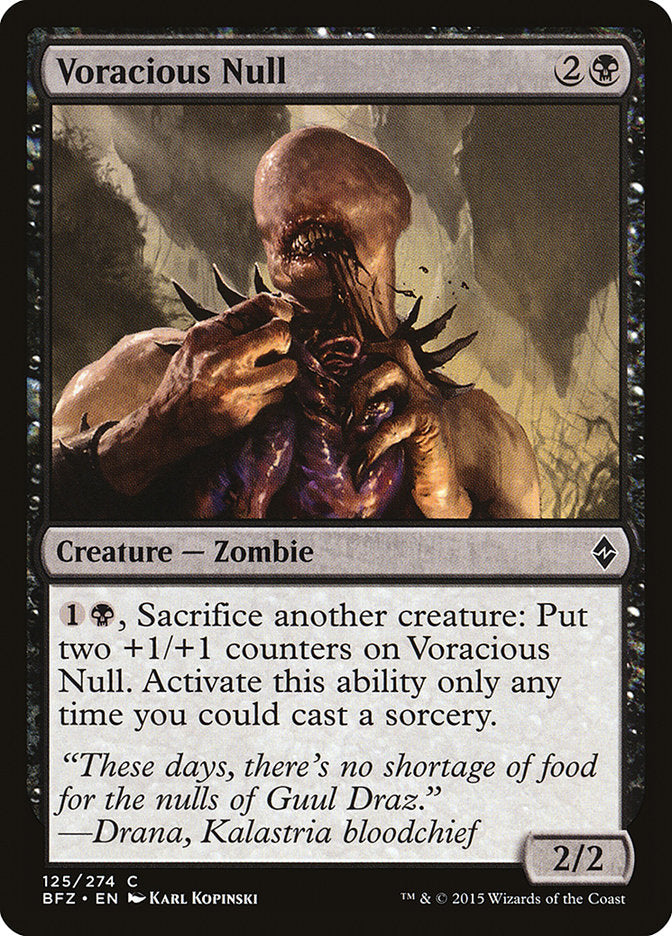Voracious Null [Battle for Zendikar] | Webway Games