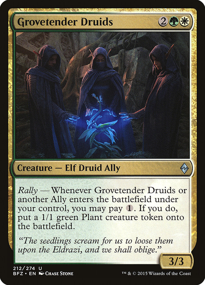 Grovetender Druids [Battle for Zendikar] | Webway Games