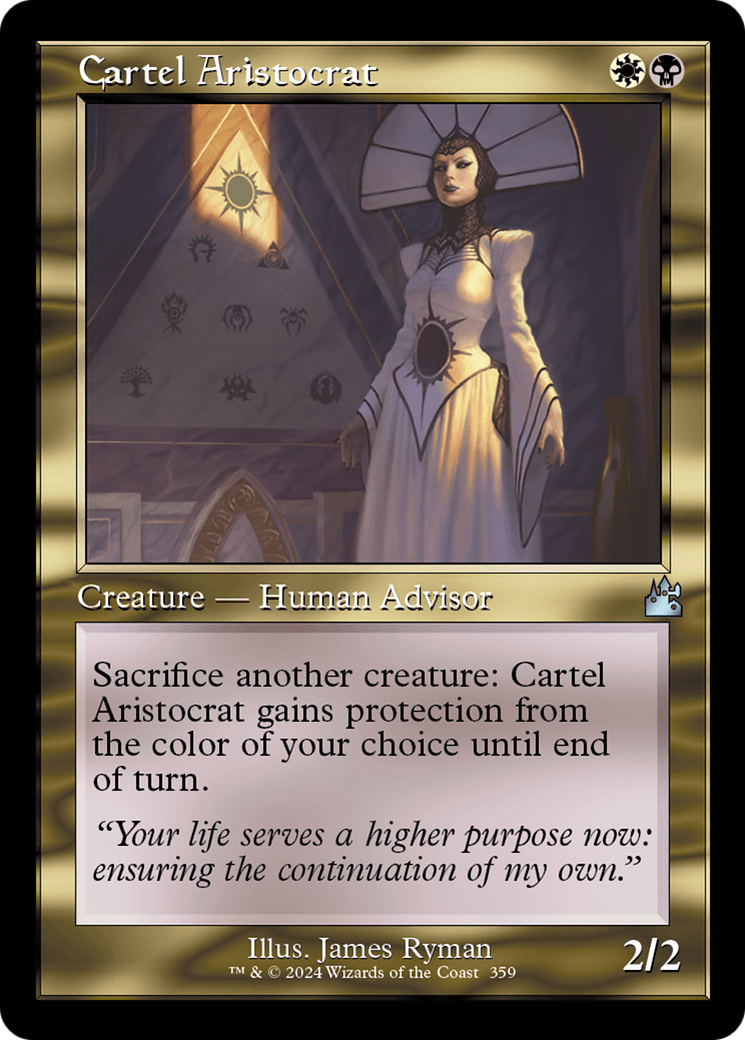 Cartel Aristocrat (Retro Frame) [Ravnica Remastered] | Webway Games