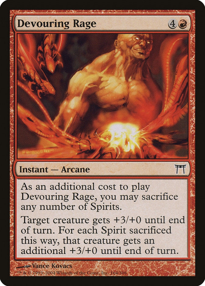 Devouring Rage [Champions of Kamigawa] | Webway Games