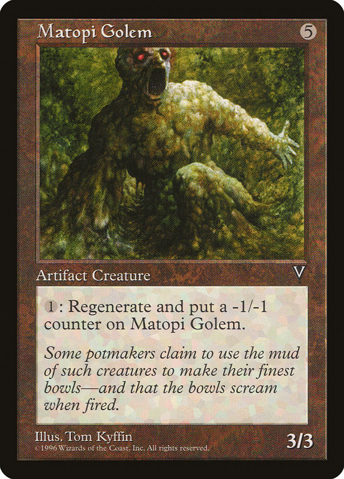 Matopi Golem [Visions] | Webway Games
