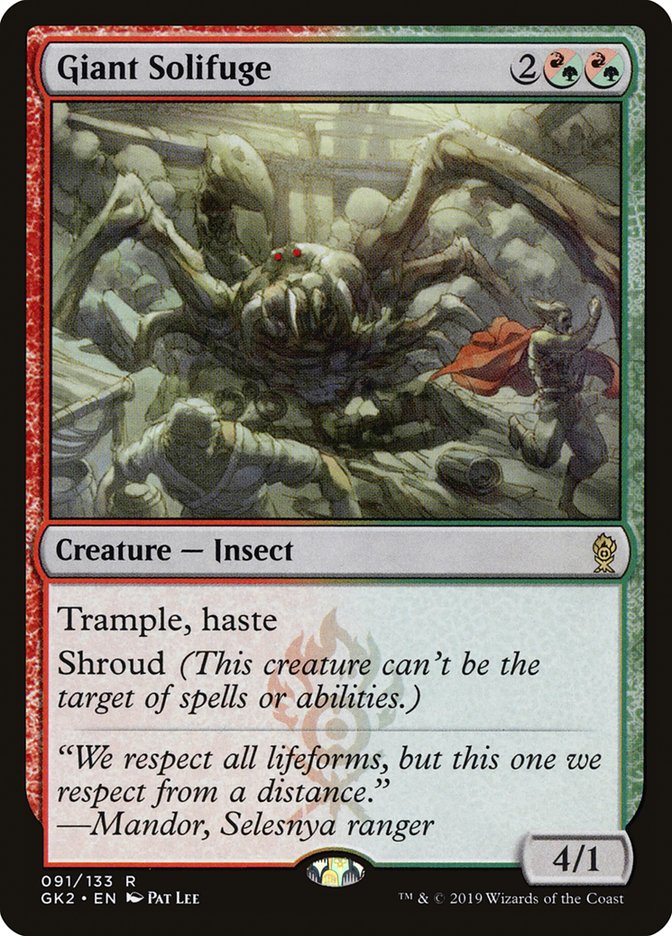 Giant Solifuge [Ravnica Allegiance Guild Kit] | Webway Games