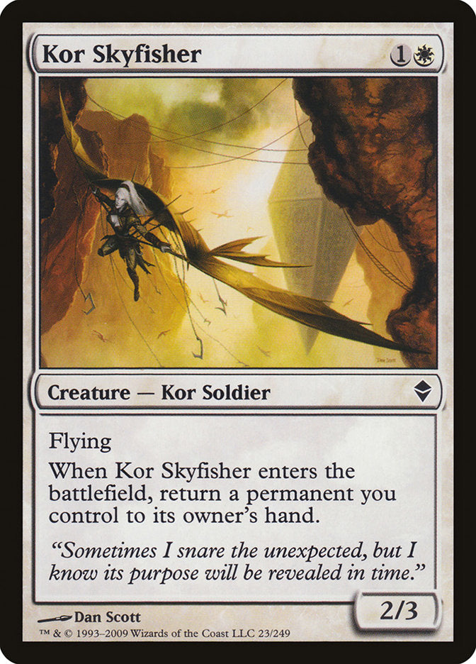 Kor Skyfisher [Zendikar] | Webway Games