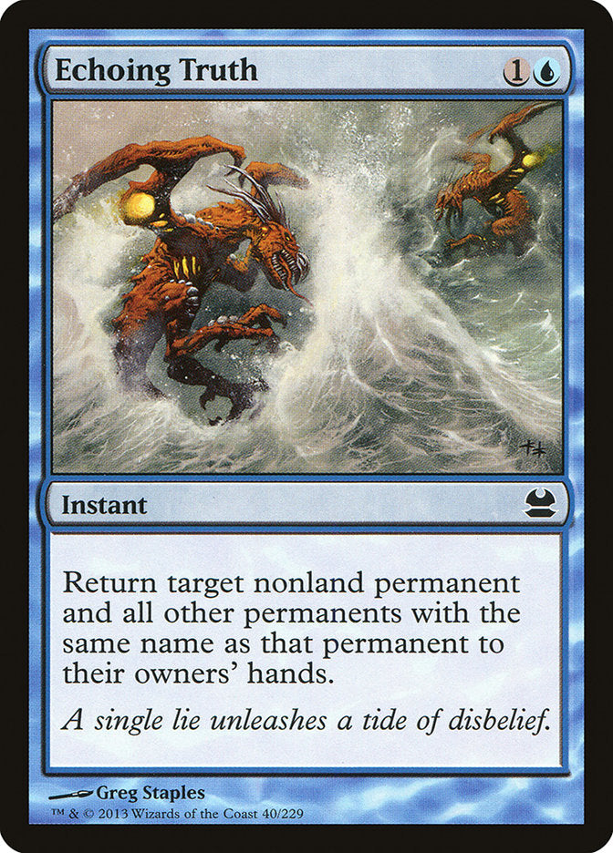 Echoing Truth [Modern Masters] | Webway Games