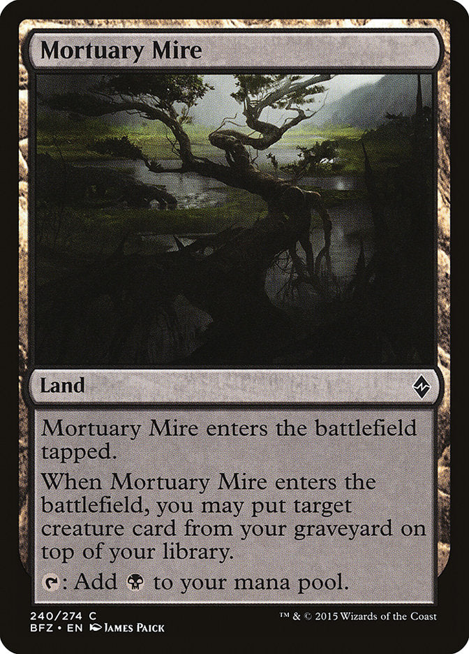 Mortuary Mire [Battle for Zendikar] | Webway Games