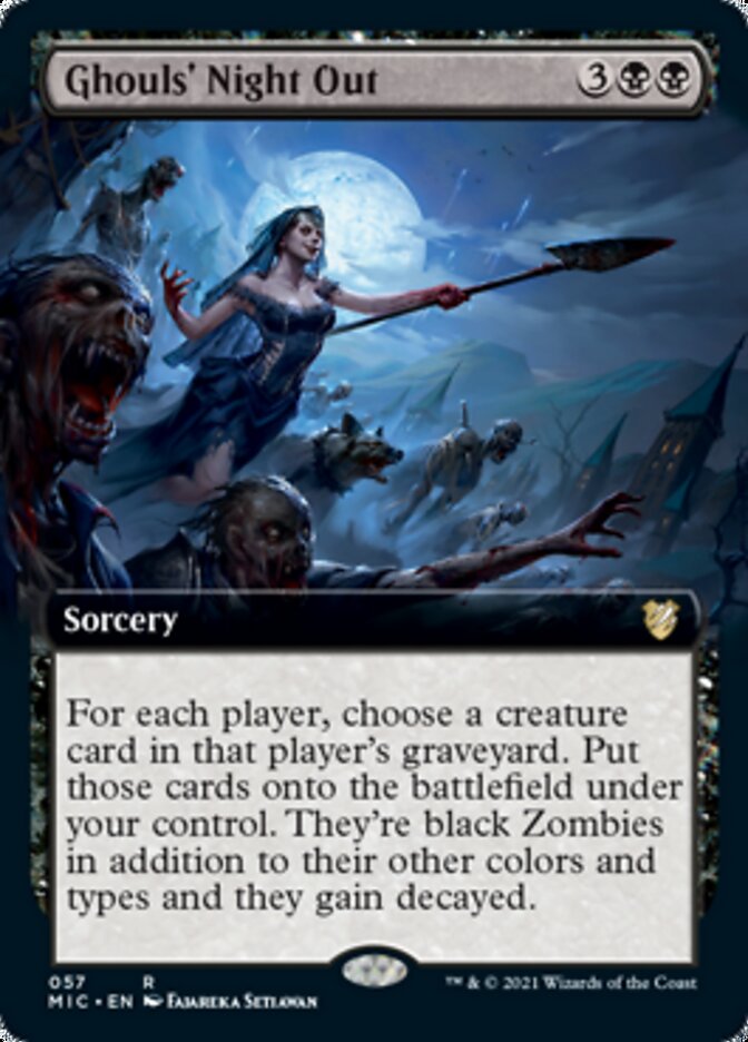 Ghouls' Night Out (Extended) [Innistrad: Midnight Hunt Commander] | Webway Games