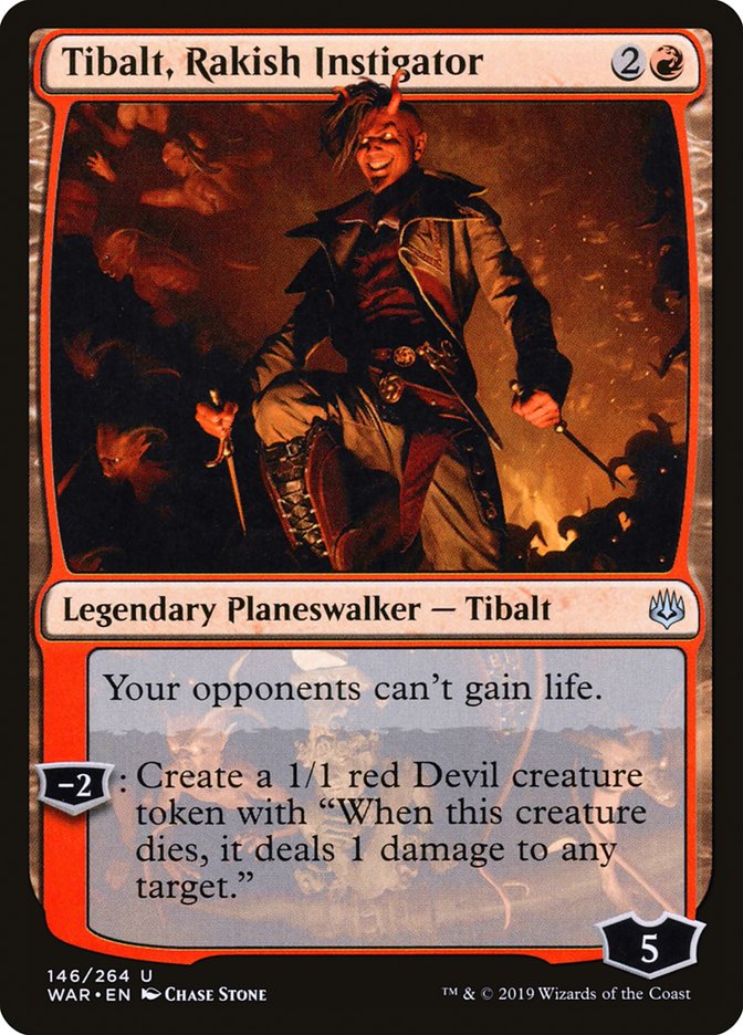 Tibalt, Rakish Instigator [War of the Spark] | Webway Games