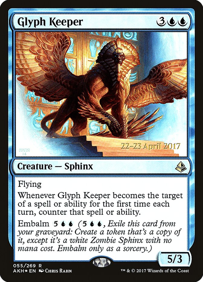 Glyph Keeper  (Prerelease) [Amonkhet Prerelease Promos] | Webway Games