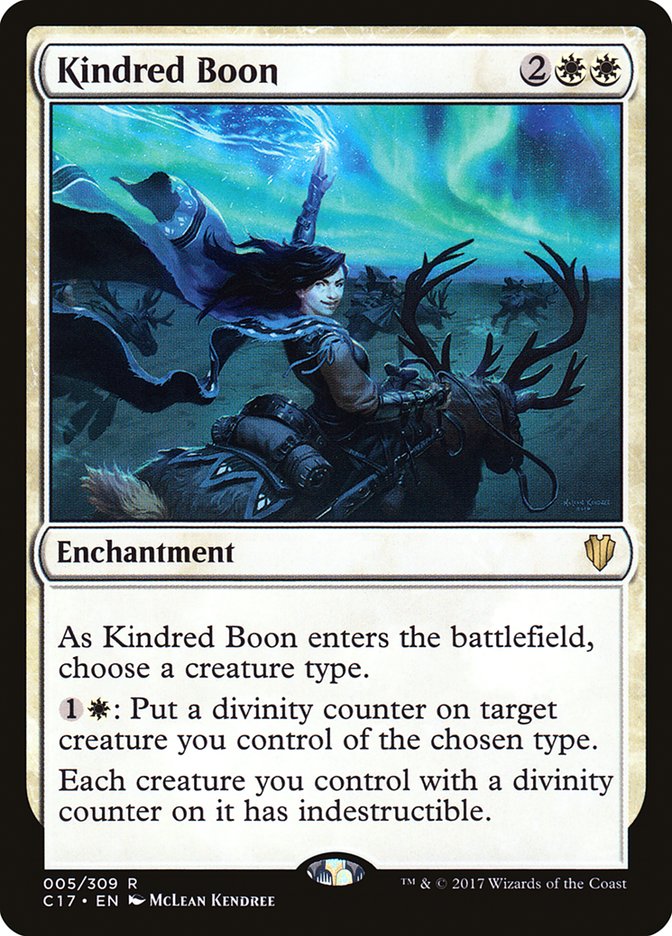 Kindred Boon [Commander 2017] | Webway Games