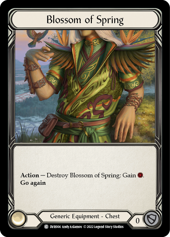 Blossom of Spring [DVR004] (Classic Battles: Rhinar vs Dorinthea)  Rainbow Foil | Webway Games