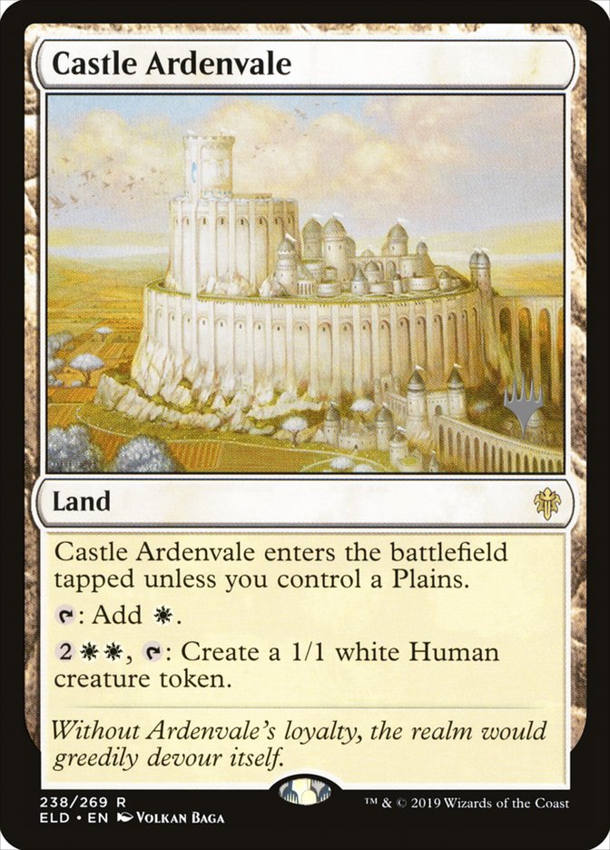 Castle Ardenvale (Promo Pack) [Throne of Eldraine Promos] | Webway Games