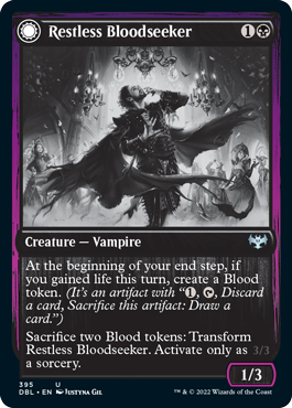 Restless Bloodseeker // Bloodsoaked Reveler [Innistrad: Double Feature] | Webway Games