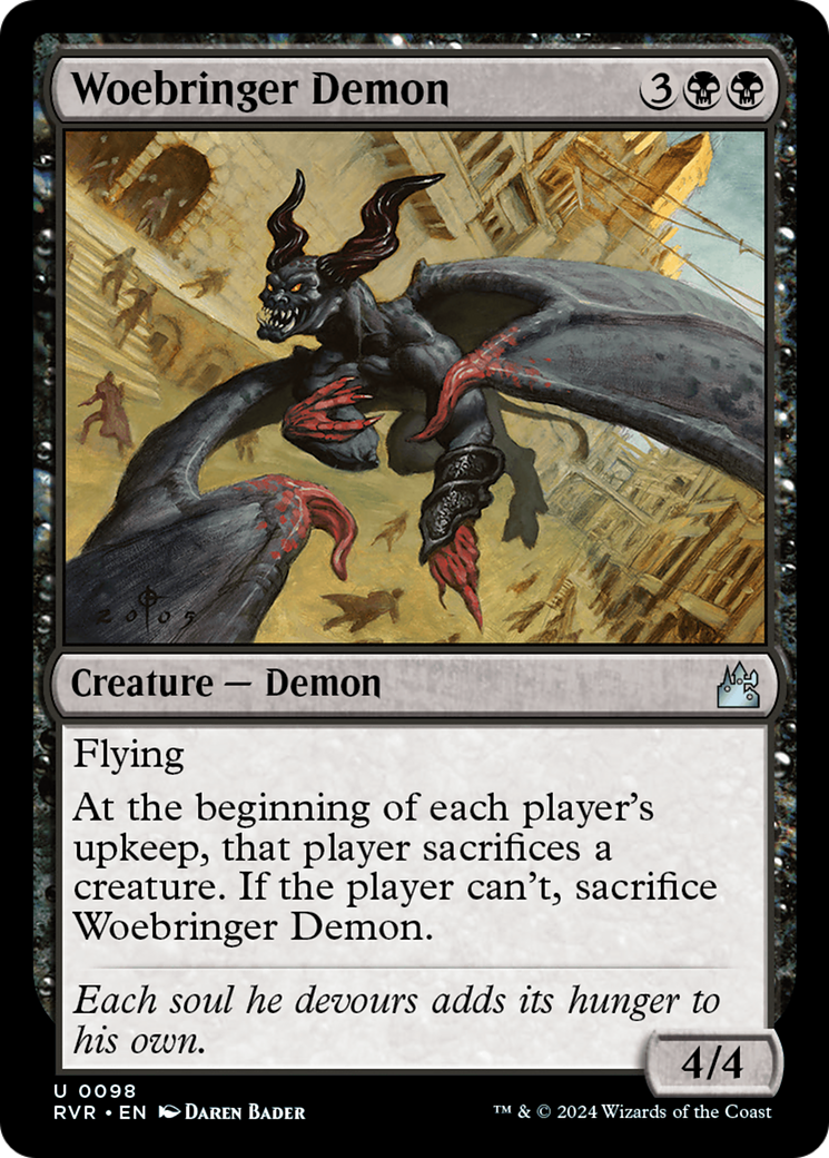 Woebringer Demon [Ravnica Remastered] | Webway Games