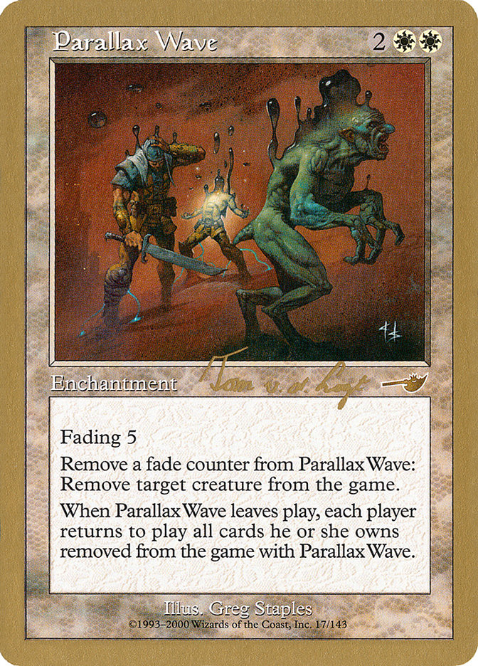 Parallax Wave (Tom van de Logt) [World Championship Decks 2000] | Webway Games