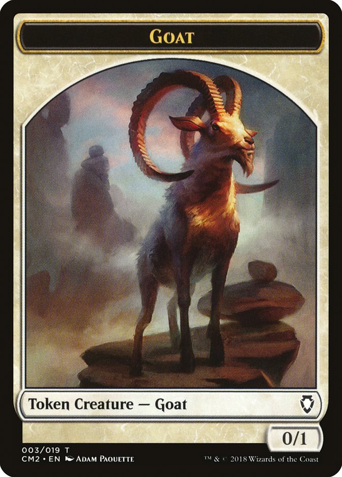 Goat Token [Commander Anthology Volume II Tokens] | Webway Games