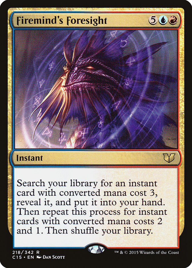 Firemind's Foresight [Commander 2015] | Webway Games