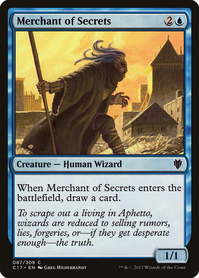 Merchant of Secrets [Commander 2017] | Webway Games