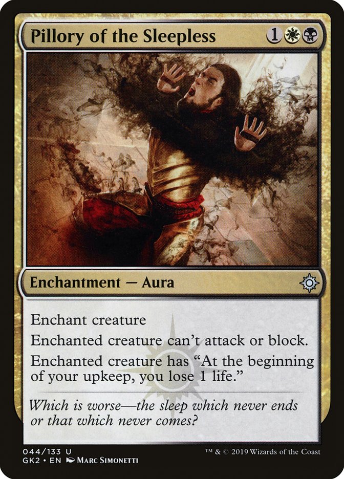 Pillory of the Sleepless [Ravnica Allegiance Guild Kit] | Webway Games