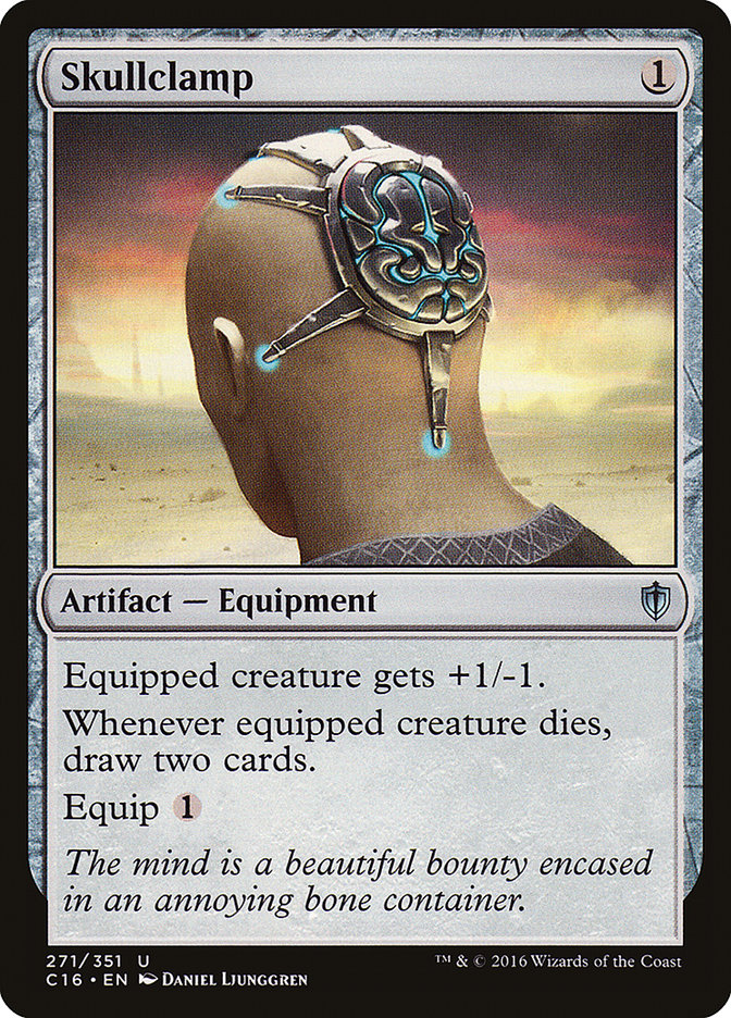 Skullclamp [Commander 2016] | Webway Games