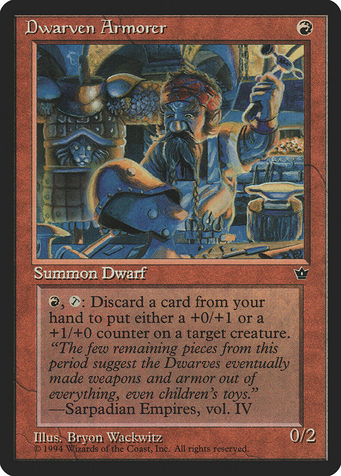 Dwarven Armorer [Fallen Empires] | Webway Games