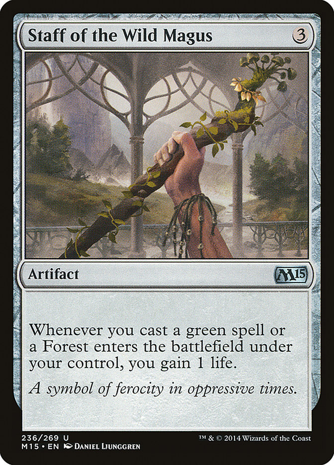 Staff of the Wild Magus [Magic 2015] | Webway Games