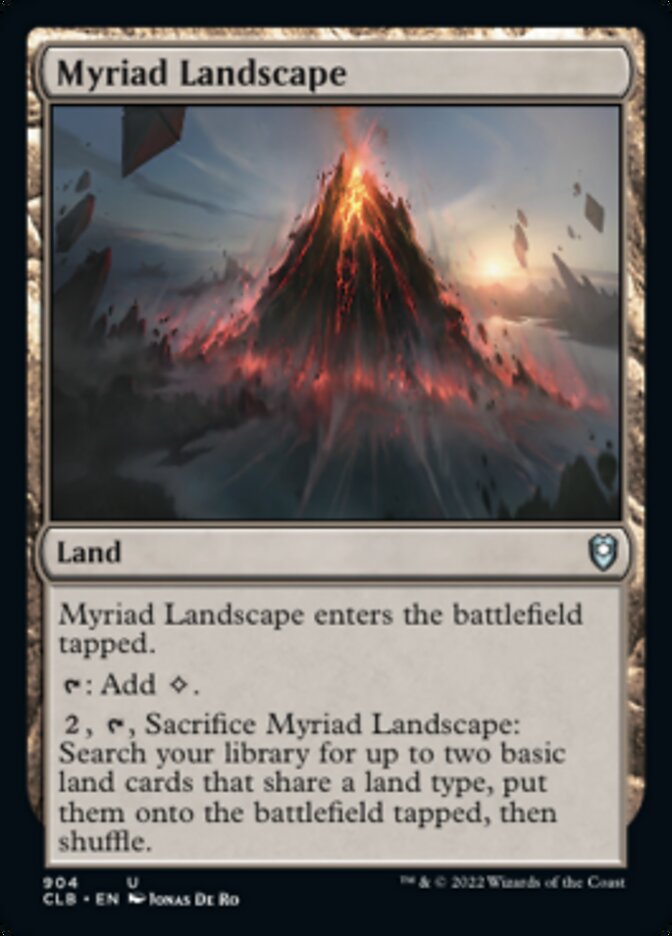 Myriad Landscape [Commander Legends: Battle for Baldur's Gate] | Webway Games